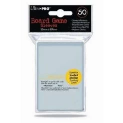 Sleeves Transparents 56 X 87MM 50P