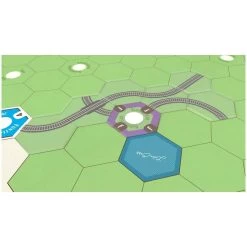 Age Of Steam Deluxe – Acrylic Track Tiles -Jeux Société Magasin Age of Steam Deluxe Acrylic Track Tiles 1