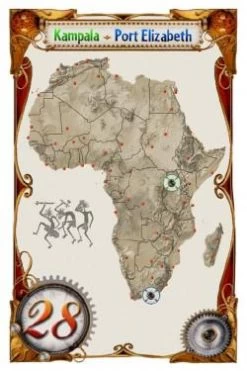 Les Aventuriers Du Rail – Africa -Jeux Société Magasin Aventuriers du Rail Map Collection Africa2 1