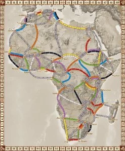 Les Aventuriers Du Rail – Africa -Jeux Société Magasin Aventuriers du Rail Map Collection Africa4 1