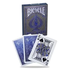 Cartes Bicycle Ultimates – MetalLuxe Blue Foil Back Cobalt -Jeux Société Magasin Cartes Bicycle Ultimates MetalLuxe Blue Foil Back Cobalt 1