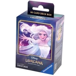 Disney Lorcana – Deck Box Elsa -Jeux Société Magasin Deck Box Lorcana Elsa