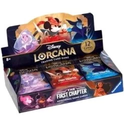 Disney Lorcana – Display 24 Boosters Chapitre 1 -Jeux Société Magasin Disney Lorcana Display 24 Boosters Chapitre 1