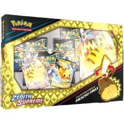 Zénith Suprême – Coffret Pikachu V-Max -Jeux Société Magasin EB125 Zenith Supreme Coffret Pikachu V Max