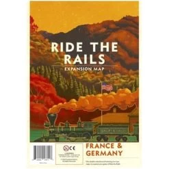 Ride The Rails – France & Germany Expansion Map