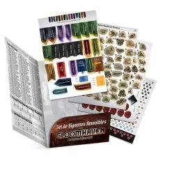 Gloomhaven Les Mâchoires Du Lion – Set De Vignettes Amovibles -Jeux Société Magasin Gloomhaven Les Machoires du Lion Removable Sticker Set 1
