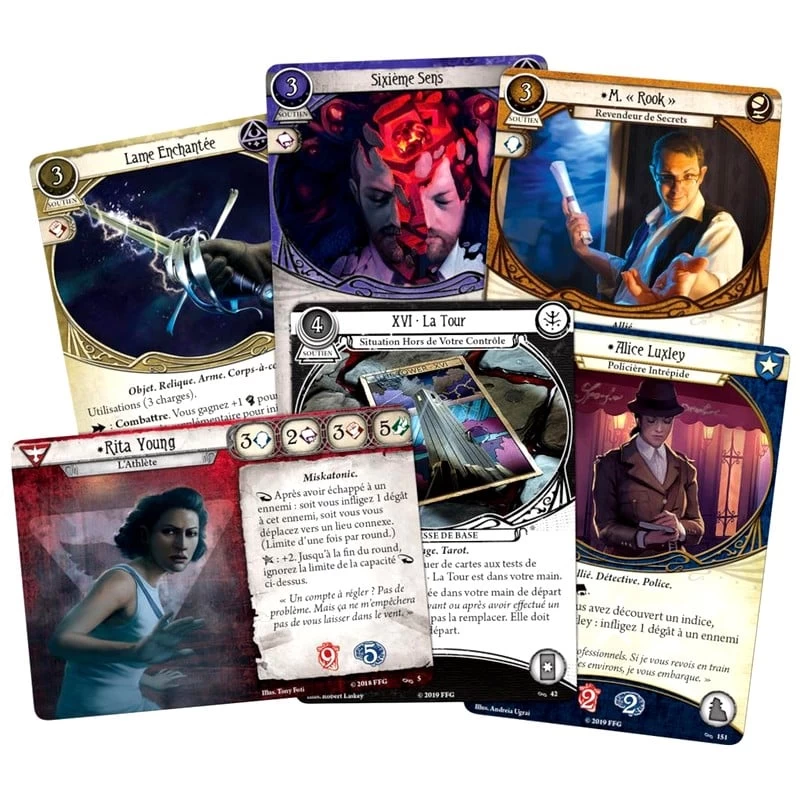 Horreur à Arkham JCE – Cercle Brisé (Investigateurs) 5 Horreur à Arkham JCE – Cercle Brisé (Investigateurs) – Image 3