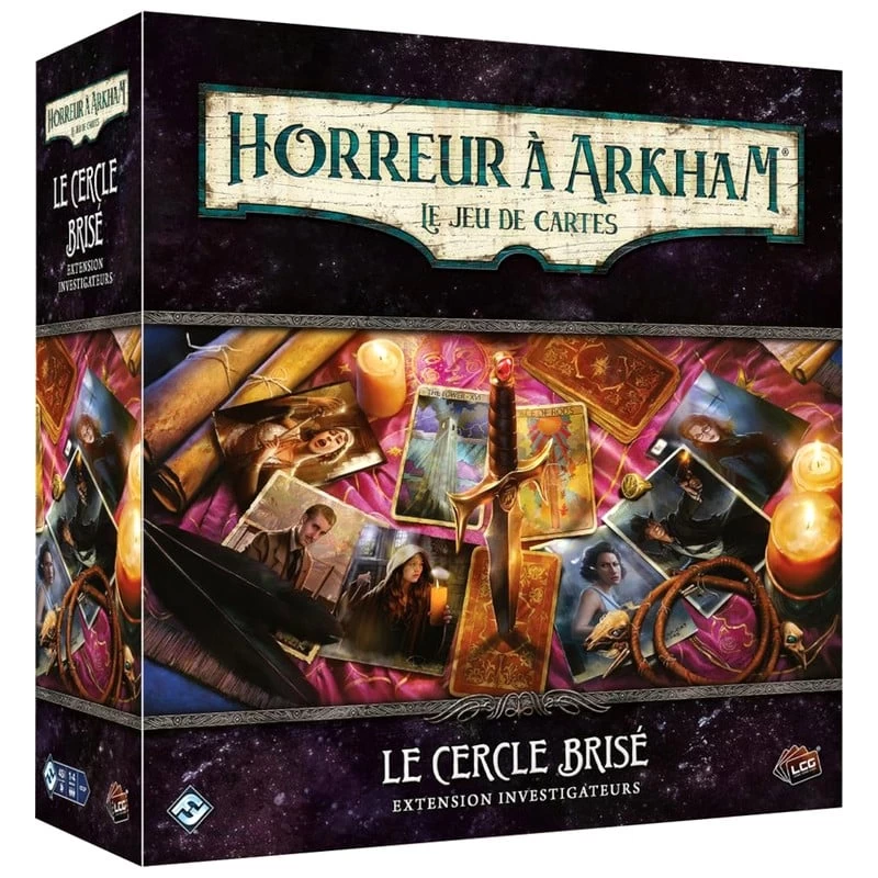 Horreur à Arkham JCE – Cercle Brisé (Investigateurs) 4 Horreur à Arkham JCE – Cercle Brisé (Investigateurs) – Image 2