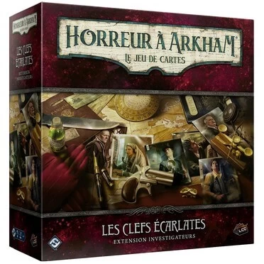 Horreur à Arkham JCE – Les Clefs écarlates (Investigateurs) 3 Horreur à Arkham JCE – Les Clefs écarlates (Investigateurs)