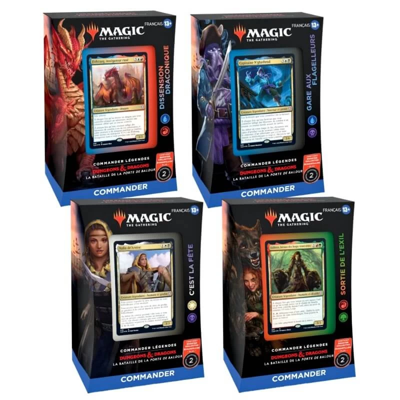 Magic The Gathering – Commander Légendes La Bataille De La Porte De Baldur – Commander Deck 4 Magic The Gathering – Commander Légendes La Bataille De La Porte De Baldur – Commander Deck – Image 2