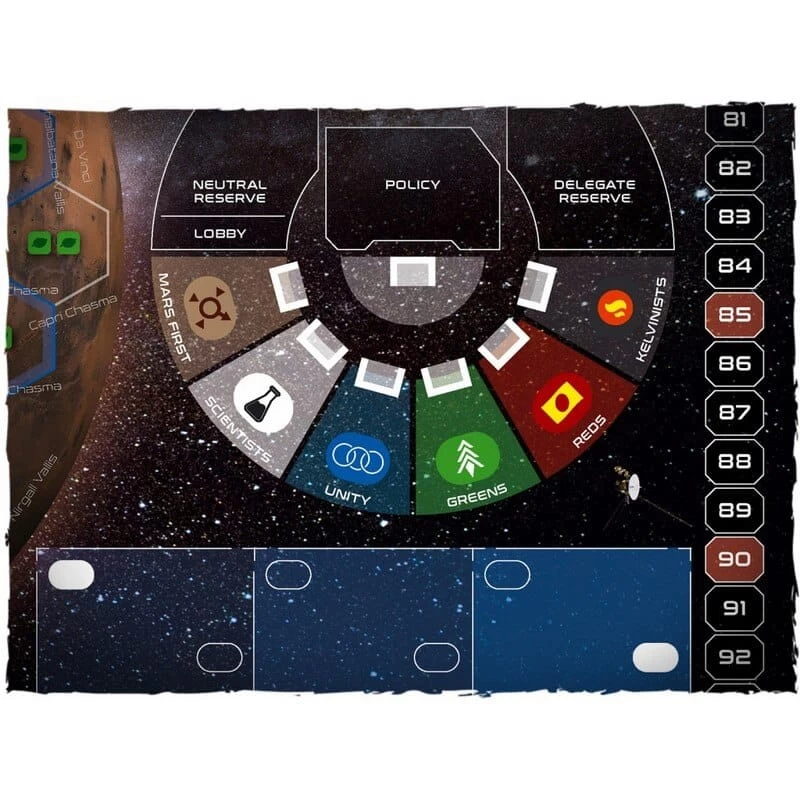 Playmat – Terraforming Mars Tharsis (Version Française) 5 Playmat – Terraforming Mars Tharsis (Version Française) – Image 3