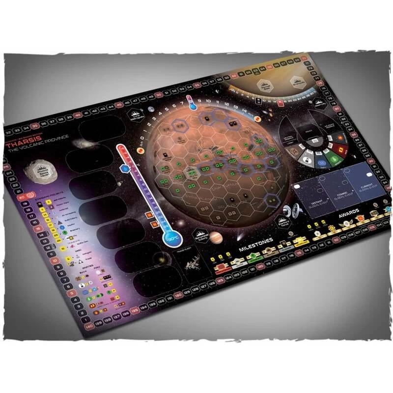 Playmat – Terraforming Mars Tharsis (Version Française) 4 Playmat – Terraforming Mars Tharsis (Version Française) – Image 2