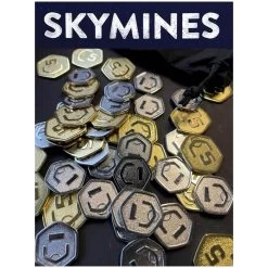 Skymines – 50 Metal Coins -Jeux Société Magasin Skymines 50 Metal Coins