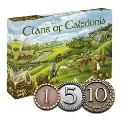 Set De Pièces Métal – Clans Of Caledonia