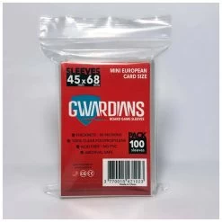 Sleeves Transparents 45 X 68MM 100P Gwardians