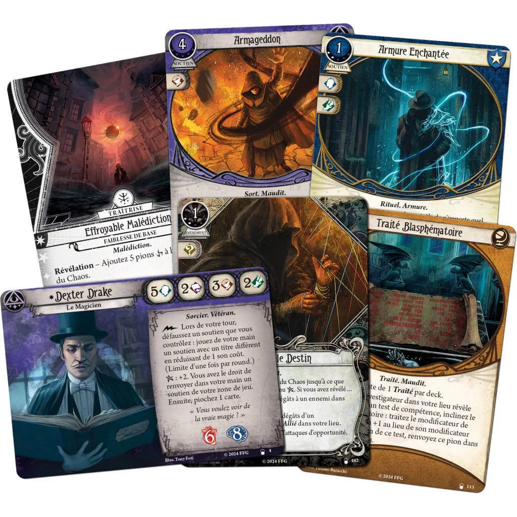 Horreur à Arkham JCE – La Conspiration D’Innsmouth (Investigateurs) 4 Horreur à Arkham JCE – La Conspiration D’Innsmouth (Investigateurs) – Image 2