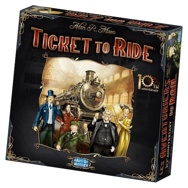 Les Aventuriers Du Rail – 10 Ans – Collector 3 Les Aventuriers Du Rail – 10 Ans – Collector