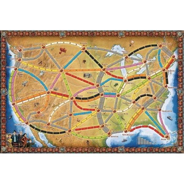 Les Aventuriers Du Rail – 10 Ans – Collector 4 Les Aventuriers Du Rail – 10 Ans – Collector – Image 2